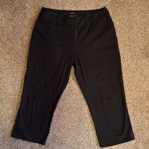 Style & Co. Stretch Black Capri Pants Women's Size 8